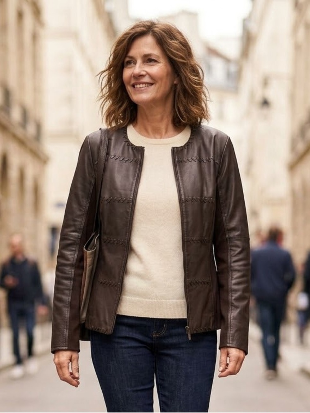 Nygard Collection Classic Genuine Leather Jacket - Timeless Zip Front - #